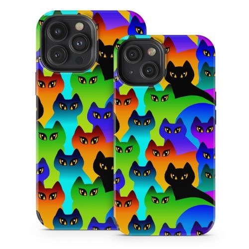 Rainbow Cats iPhone 13 Series Tough Case