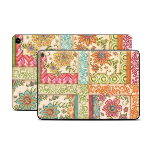Ikat Floral Amazon Fire Tablet Series Skin