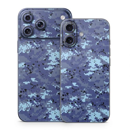 Digital Sky Camo iPhone 17 Series Skin