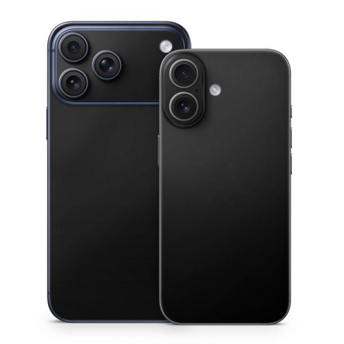 Solid State Black iPhone 17 Series Skin