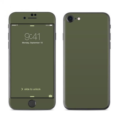 Solid State Olive Drab iPhone 7 Skin