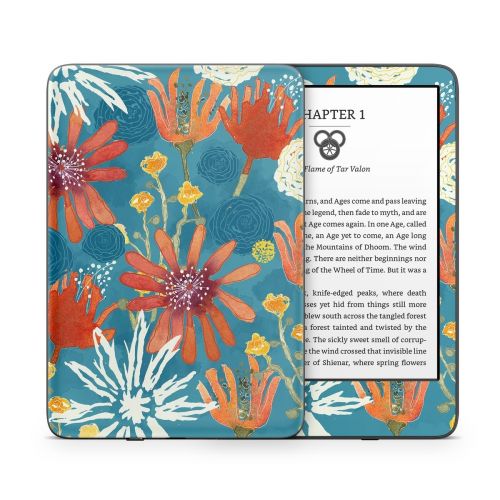 Sunbaked Blooms Amazon Kindle Series Skin