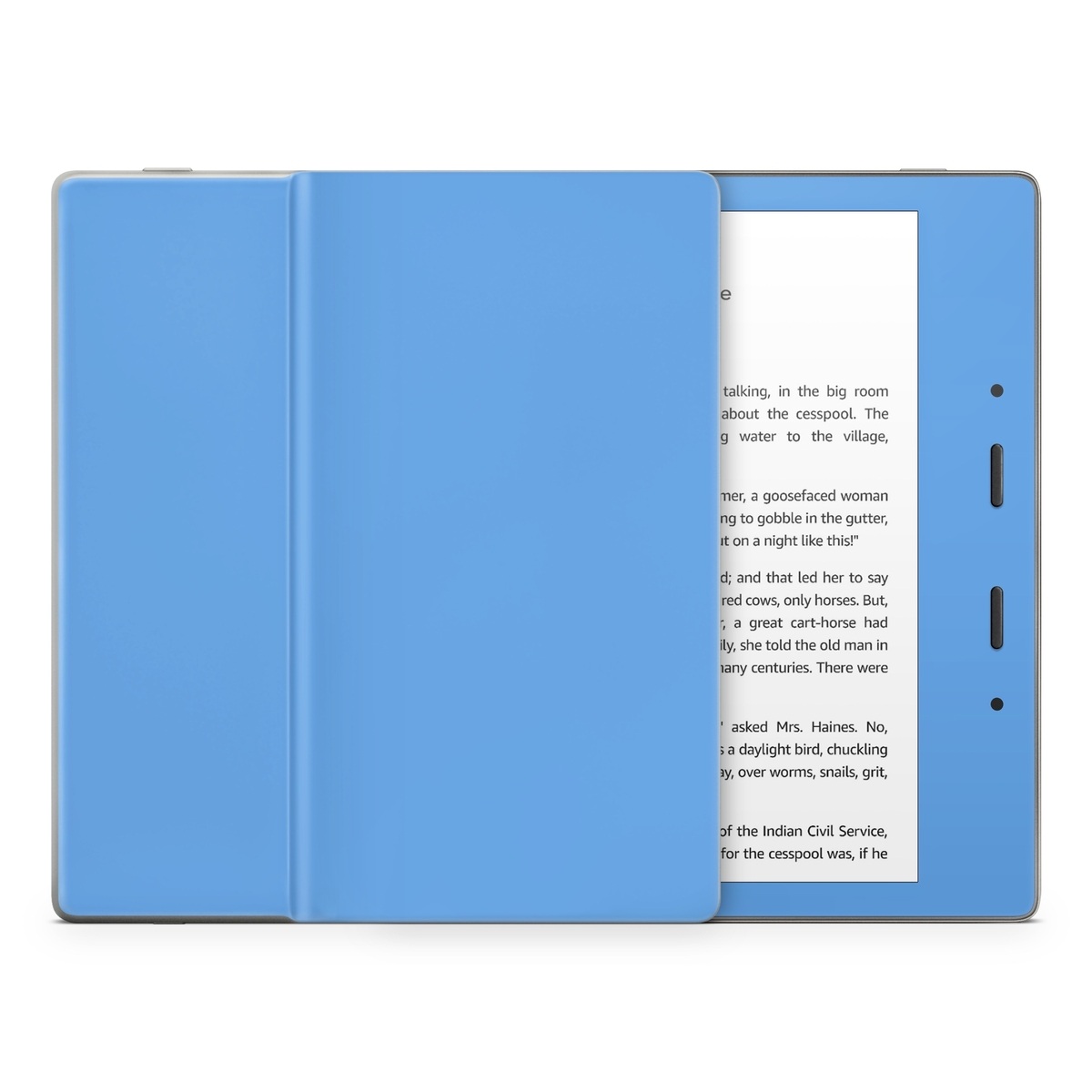 Solid State Blue Amazon Kindle Series Skin Istyles