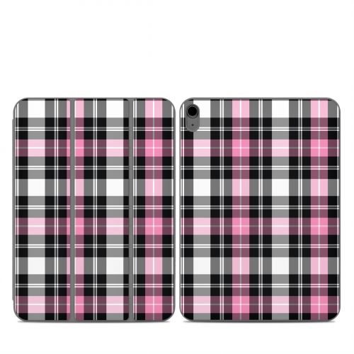 Pink Plaid Smart Folio for iPad Series Skin