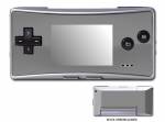 Solid State Grey Game Boy Micro Skin