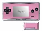 Solid State Pink Game Boy Micro Skin