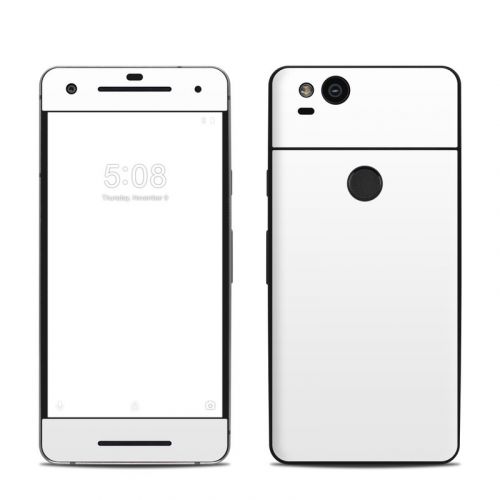 Solid State White Google Pixel 2 Skin
