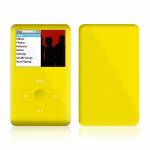 Solid State Yellow iPod classic Skin