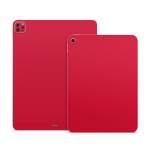 Solid State Red Apple iPad Series Skin