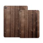 Stained Wood Apple iPad Series Skin