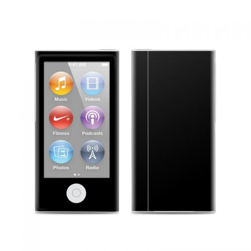 Solid State Black iPod nano 7th Gen Skin