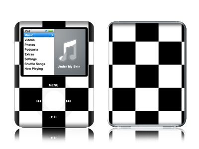 Checkers iPod nano 3rd Gen Skin