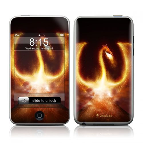 Fire Dragon iPod touch Skin