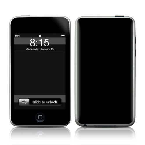 Solid State Black iPod touch Skin