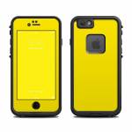 Solid State Yellow LifeProof iPhone 6s fre Case Skin
