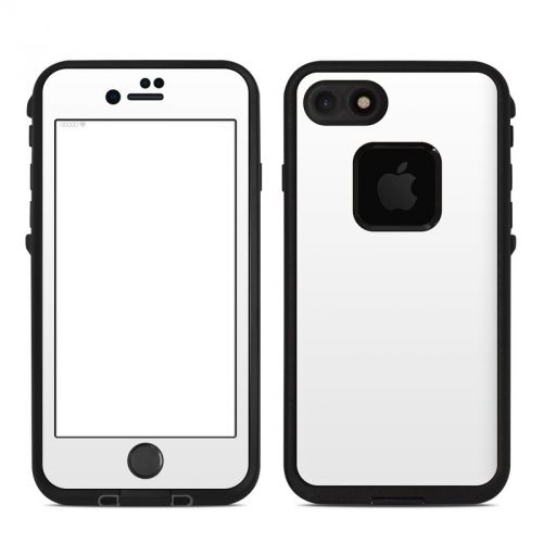 Solid State White LifeProof iPhone 8 fre Case Skin