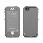 Solid State Grey LifeProof iPhone SE, 5s nuud Case Skin