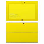 Solid State Yellow Microsoft Surface 2 Skin