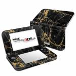Black Gold Marble Nintendo 3DS XL Skin