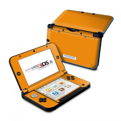 Solid State Orange Nintendo 3DS XL (Original) Skin