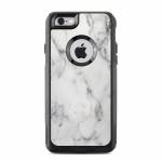 White Marble OtterBox Commuter iPhone 6s Case Skin