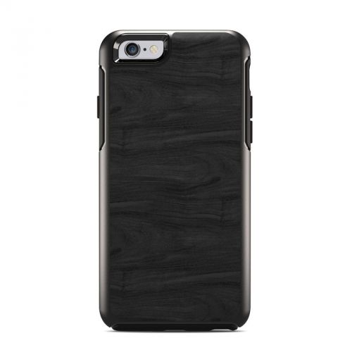 Black Woodgrain OtterBox Symmetry iPhone 6s Case Skin