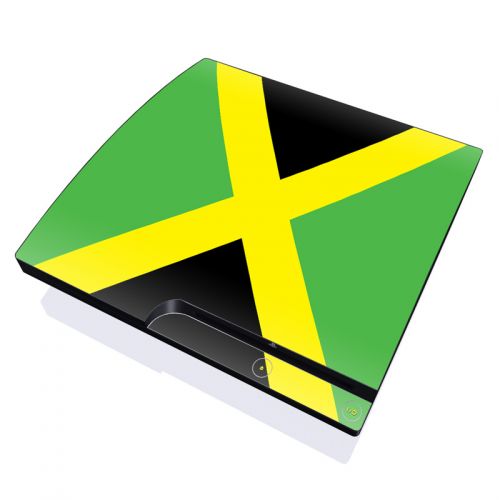 Jamaican Flag PlayStation 3 Slim Skin