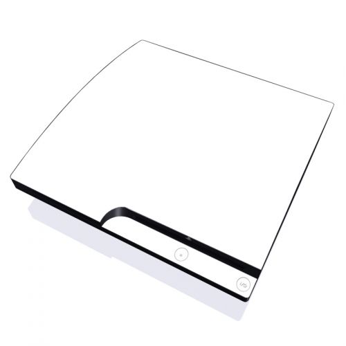 Solid State White PlayStation 3 Slim Skin