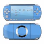 Solid State Blue PSP Slim & Lite Skin