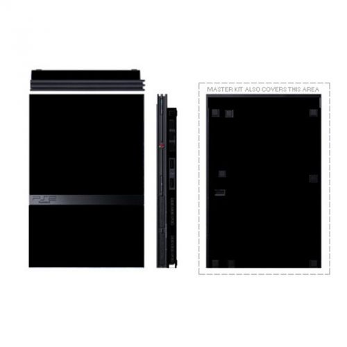 Solid State Black PS2 Skin
