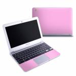 Solid State Pink Samsung Chromebook 1 Skin