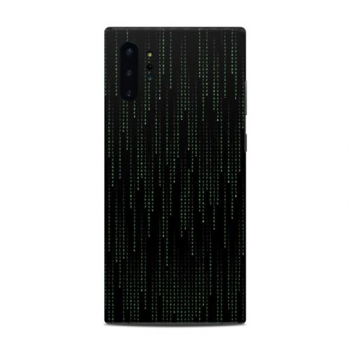 Matrix Style Code Samsung Galaxy Note 10 Plus Skin