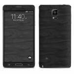 Black Woodgrain Galaxy Note 4 Skin