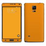 Solid State Orange Galaxy Note 4 Skin
