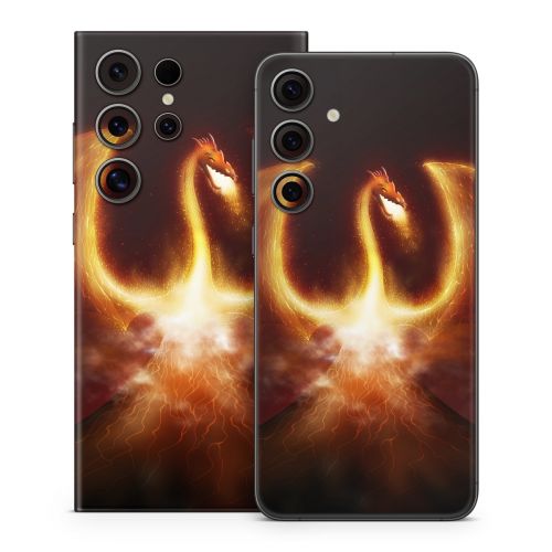 Fire Dragon Samsung Galaxy S24 Series Skin