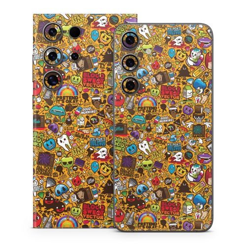 Psychedelic Samsung Galaxy S24 Series Skin