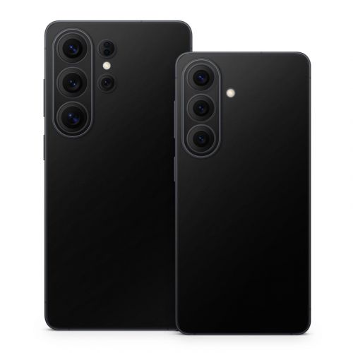 Solid State Black Samsung Galaxy S26 Series Skin