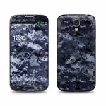 Digital Navy Camo Galaxy S4 Skin