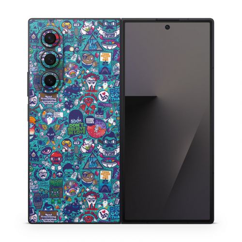 Cosmic Ray Samsung Galaxy Z Fold7 Skin