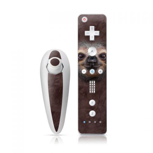 Sloth Wii Nunchuk/Remote Skin