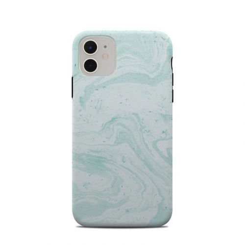 Winter Green Marble iPhone 11 Clip Case