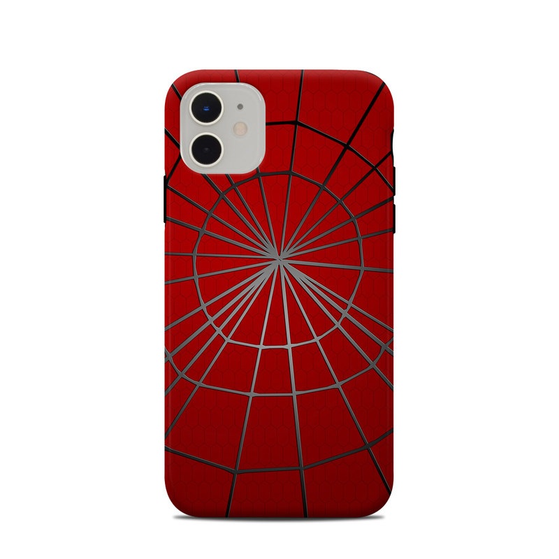 iPhone 11 Clip Case design of Red, Symmetry, Circle, Pattern, Line, with red, black, gray colors