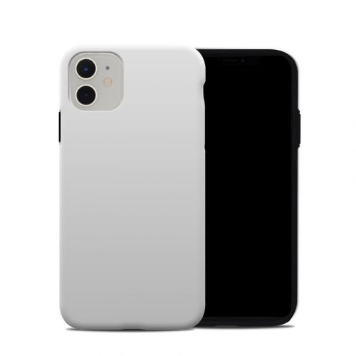 Solid State White iPhone 11 Hybrid Case