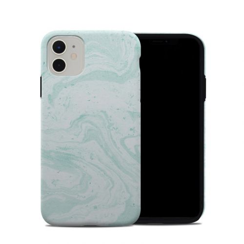 Winter Green Marble iPhone 11 Hybrid Case
