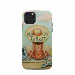 Relaxing on Beach iPhone 11 Pro Clip Case
