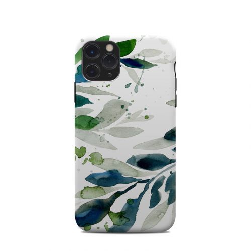 Floating Leaves iPhone 11 Pro Clip Case