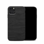 Black Woodgrain iPhone 11 Pro Hybrid Case
