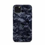 Digital Navy Camo iPhone 11 Pro Max Clip Case