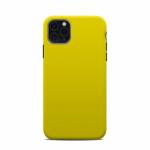 Solid State Yellow iPhone 11 Pro Max Clip Case