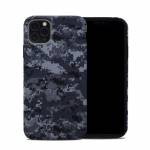 Digital Navy Camo iPhone 11 Pro Max Hybrid Case